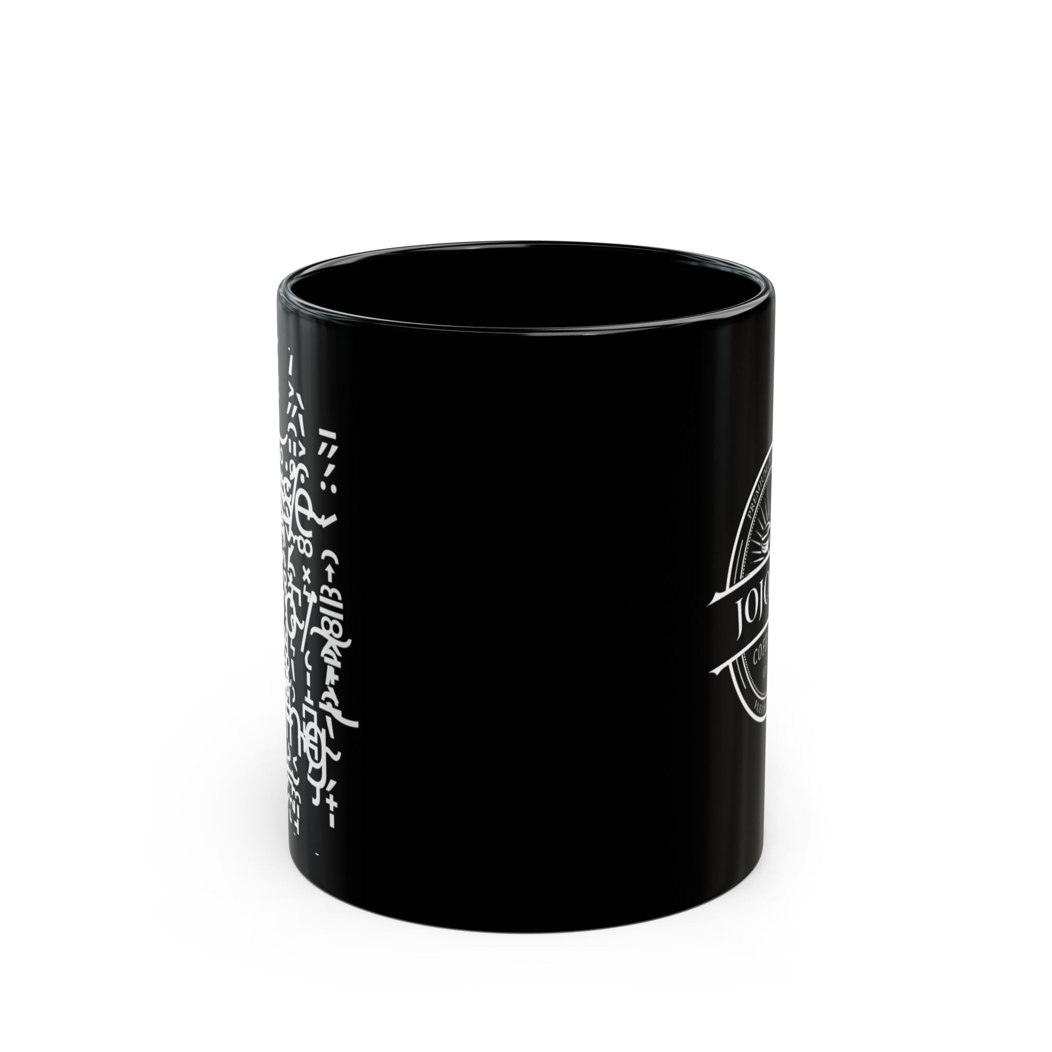 Please Stop Talking Black Mug
