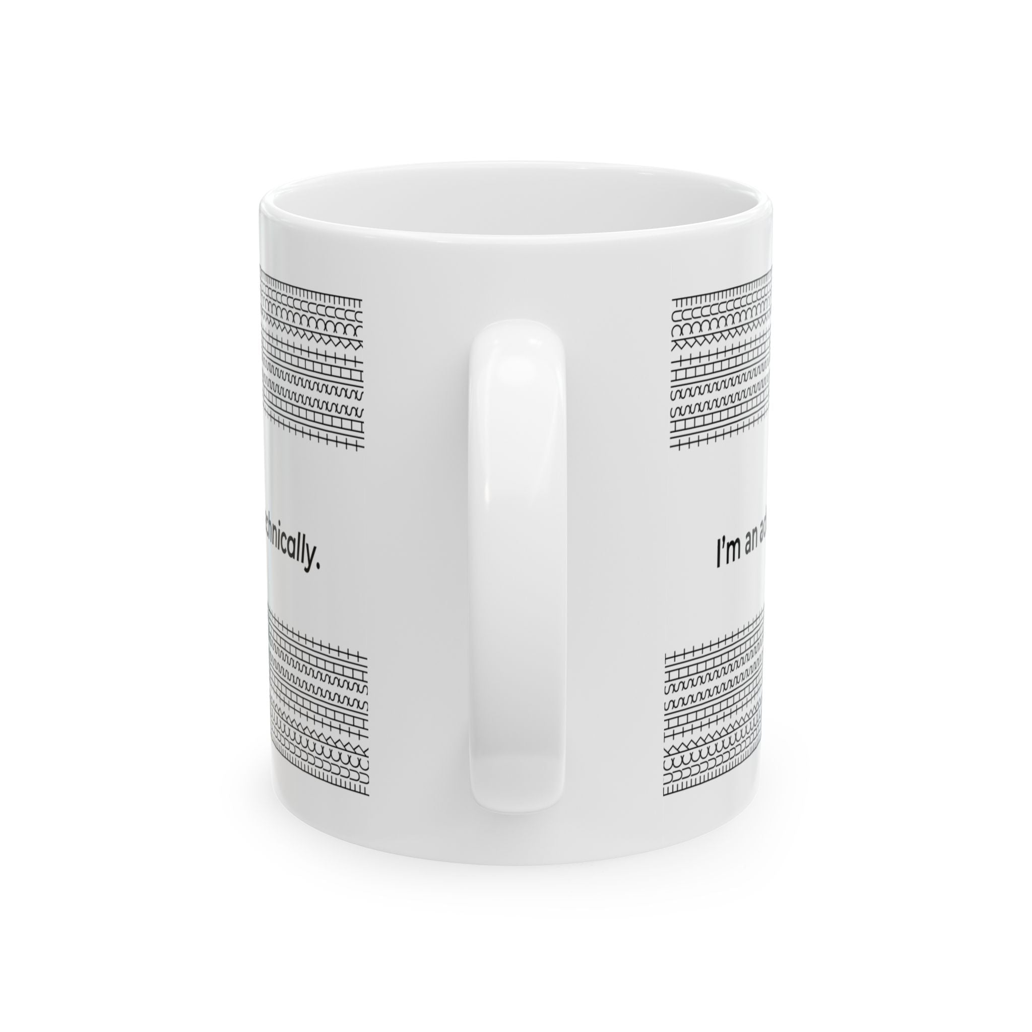 I'm an Adult, Technically - Ceramic Mug