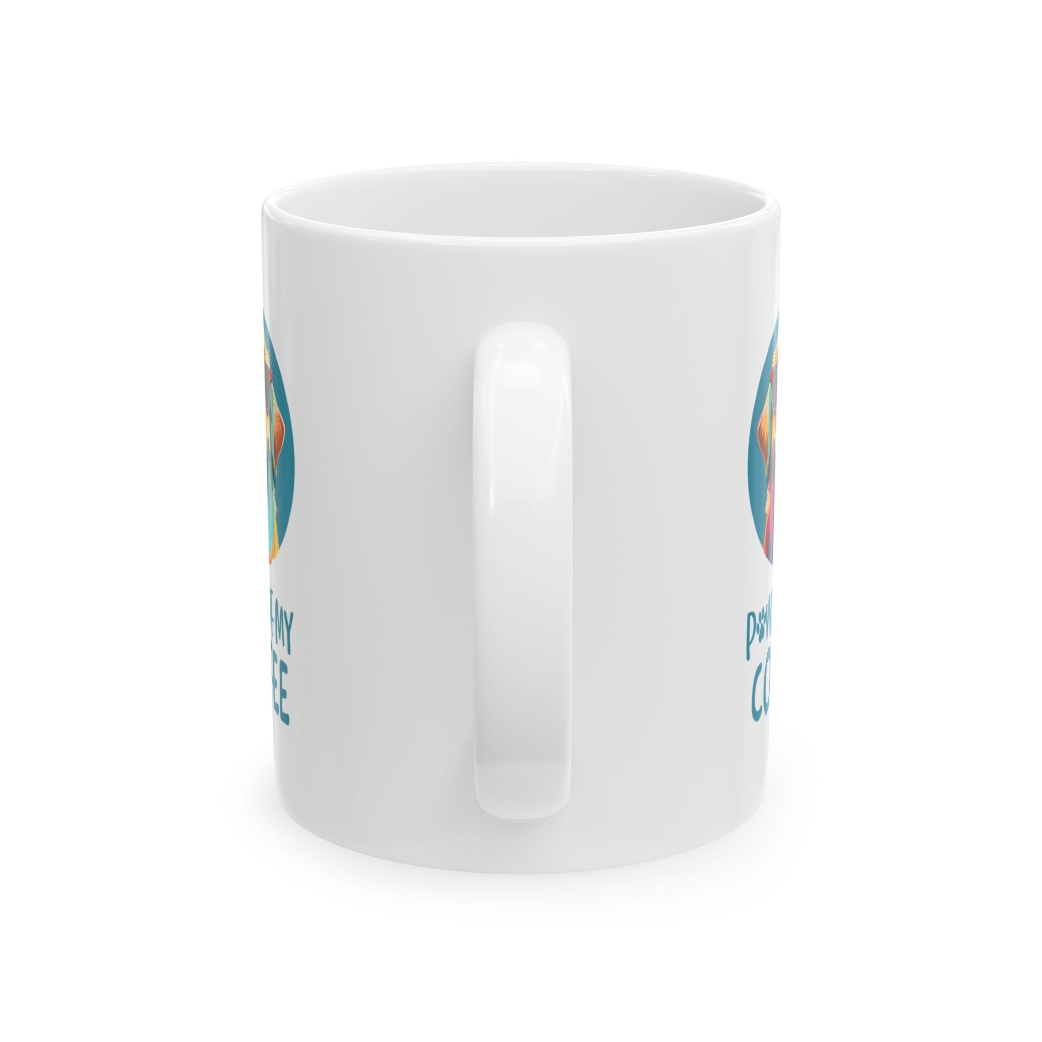 Lab Paws Off My Coffee - Ceramic Mug
