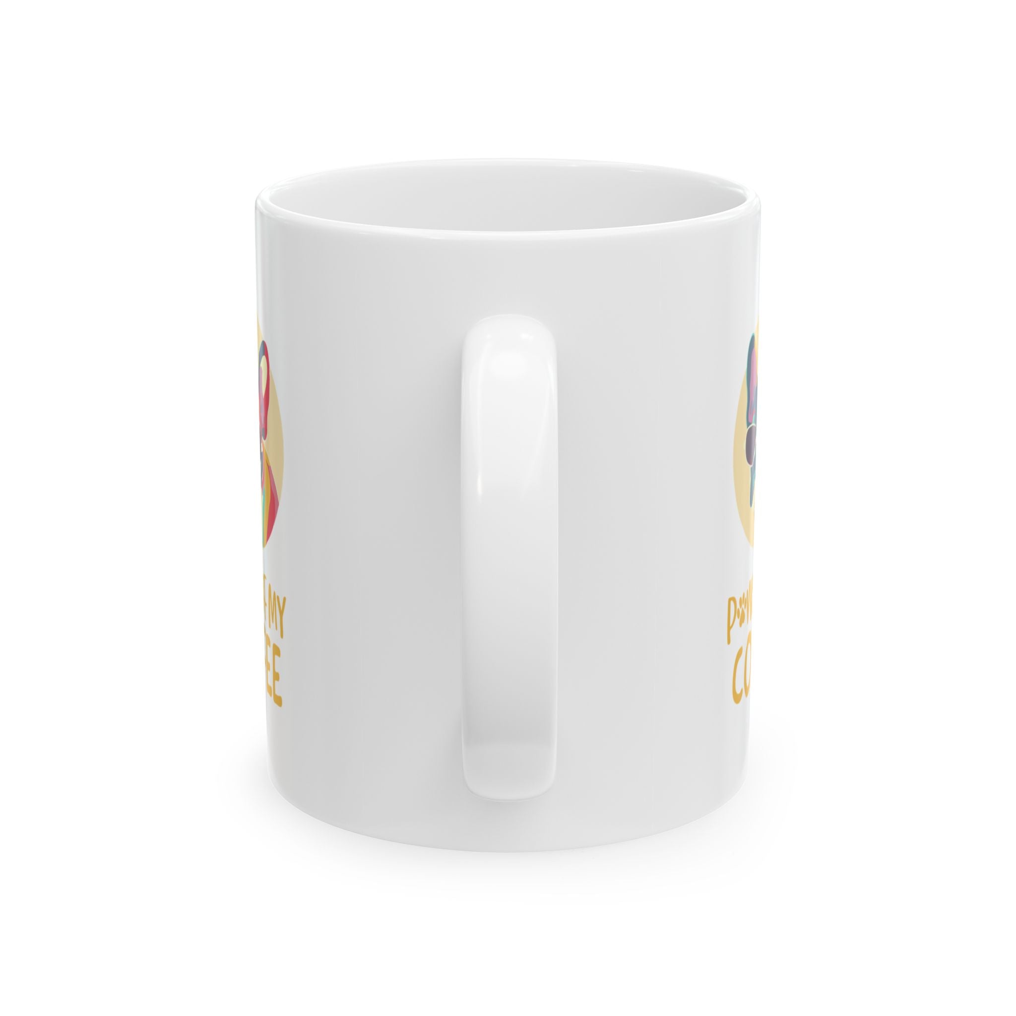 Frenchie Paws Off My Coffee - Ceramic Mug