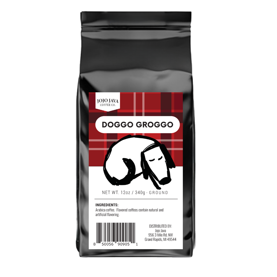 JOJO JAVA Doggo Groggo | Arabica Roast Ground Coffee
