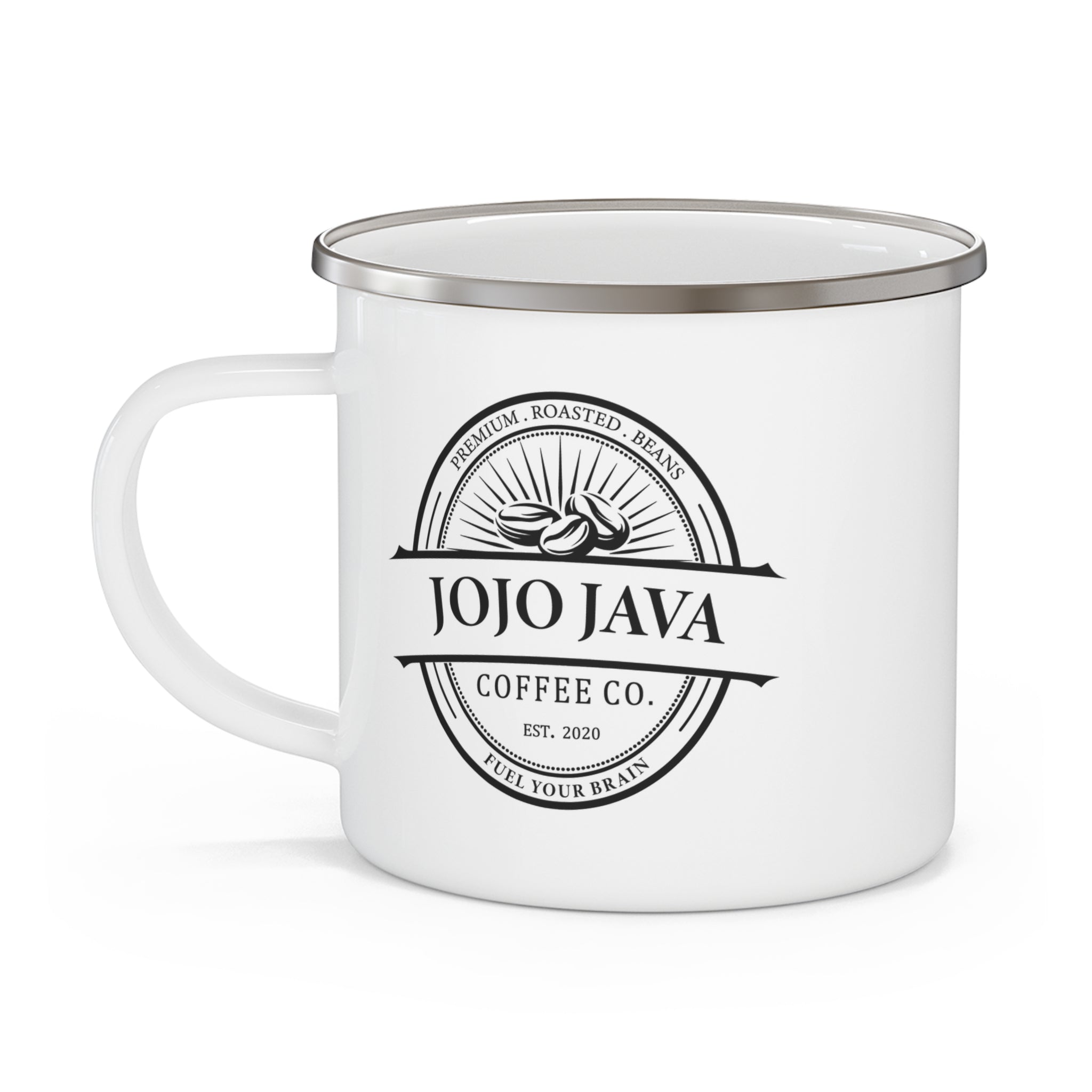 Enamel Camping Mug - JoJo Java Design JOJO JAVA