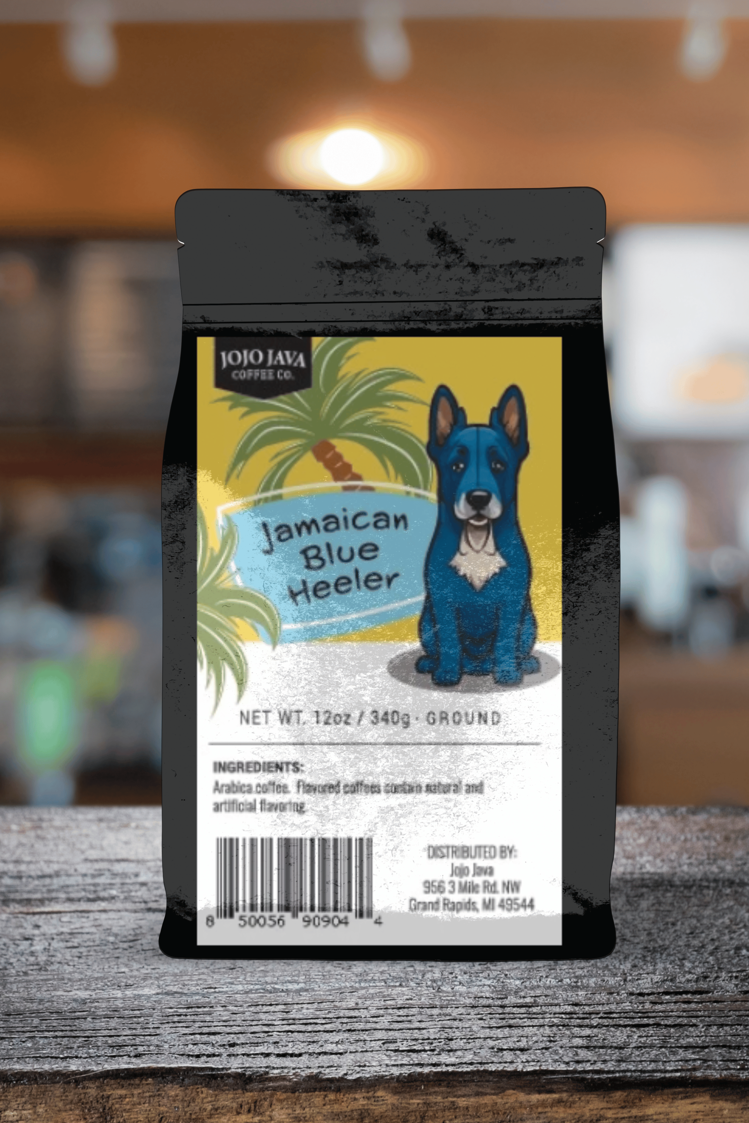 Jamaican Blue Heeler | Arabica Roast Ground Coffee JOJO JAVA