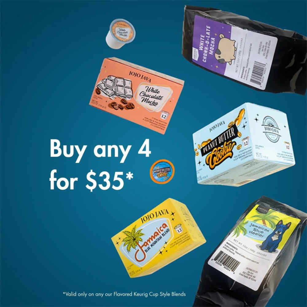 Buy any 4 Flavored K-Cups for $35