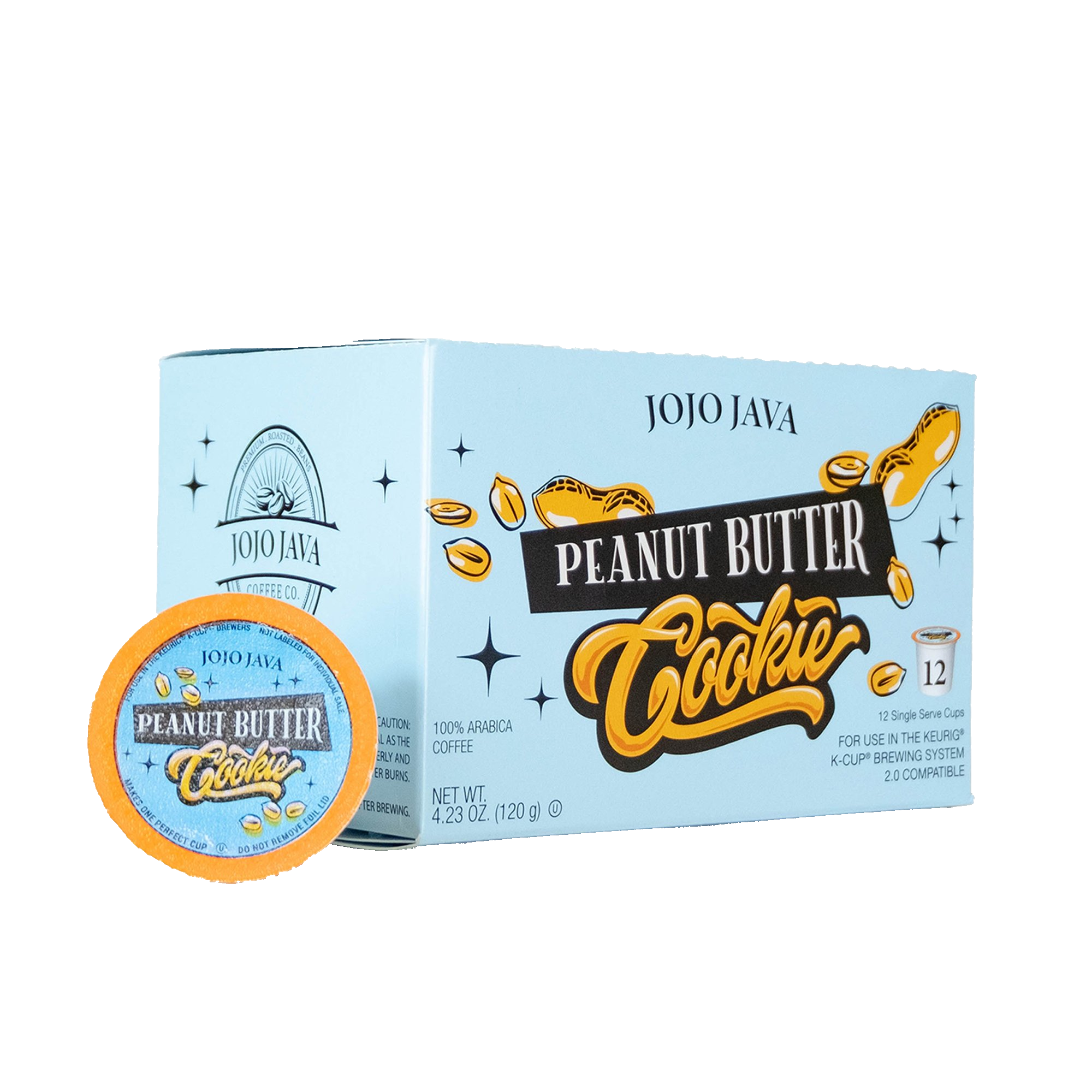 JOJO JAVA Peanut Butter Cookie Coffee Pods JOJO JAVA