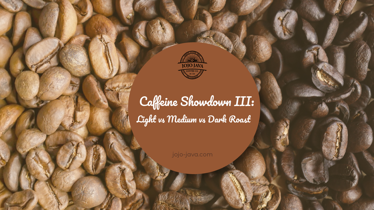 Caffeine Showdown III: Light Roast vs. Medium Roast vs. Dark Roast