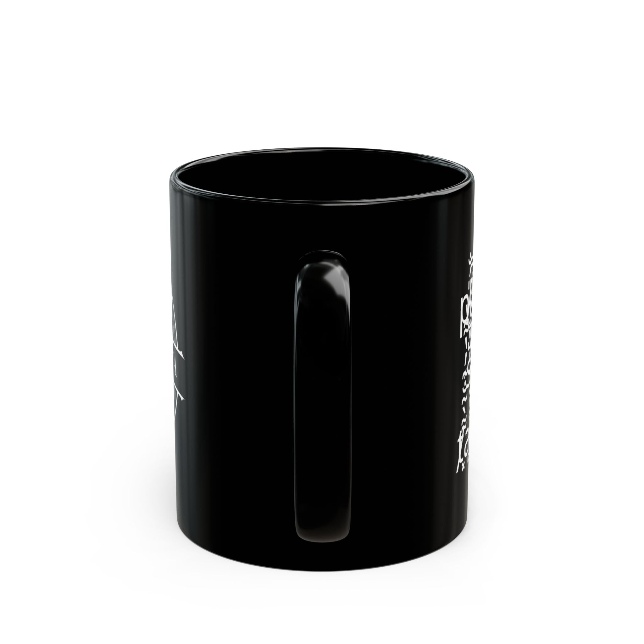 Please Stop Talking Black Mug