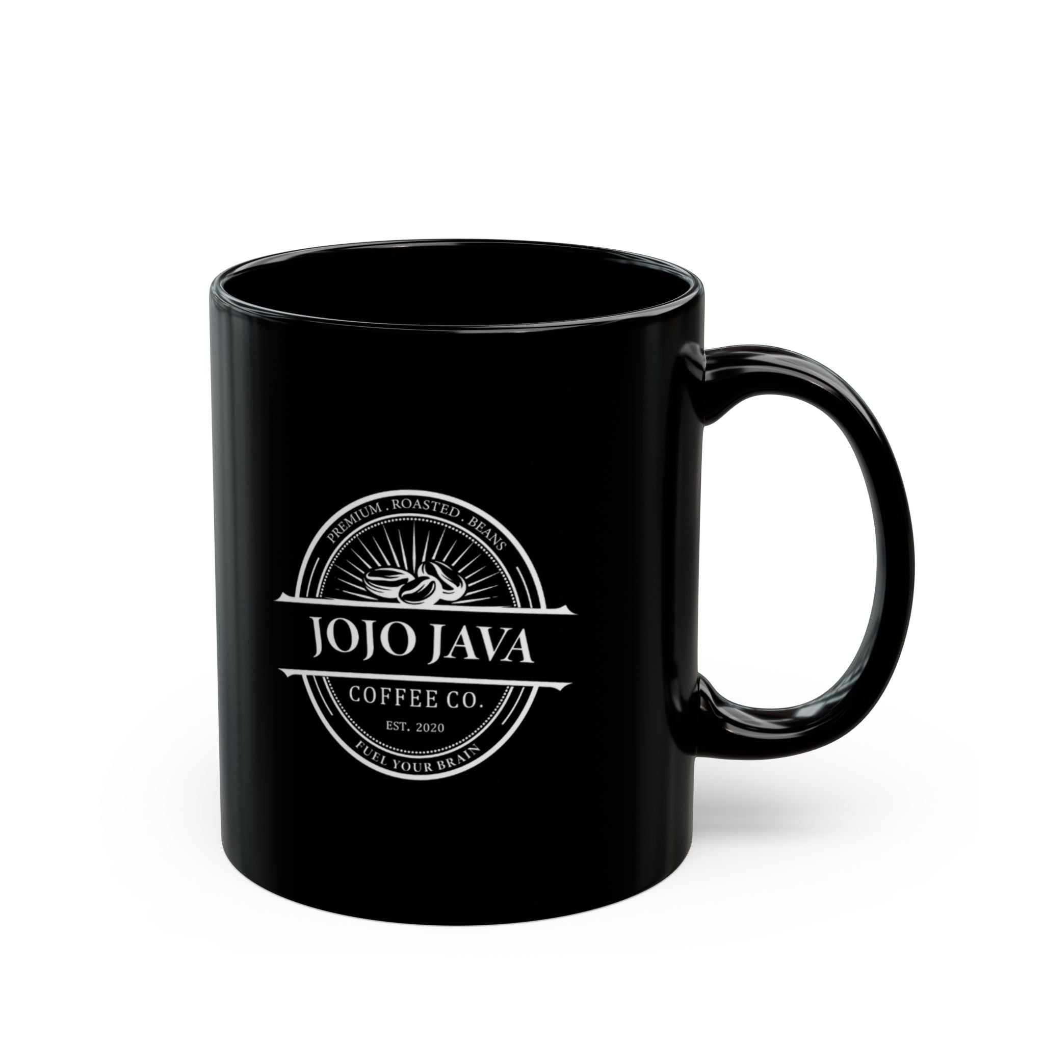 JOJO JAVA Please Stop Talking Black Mug