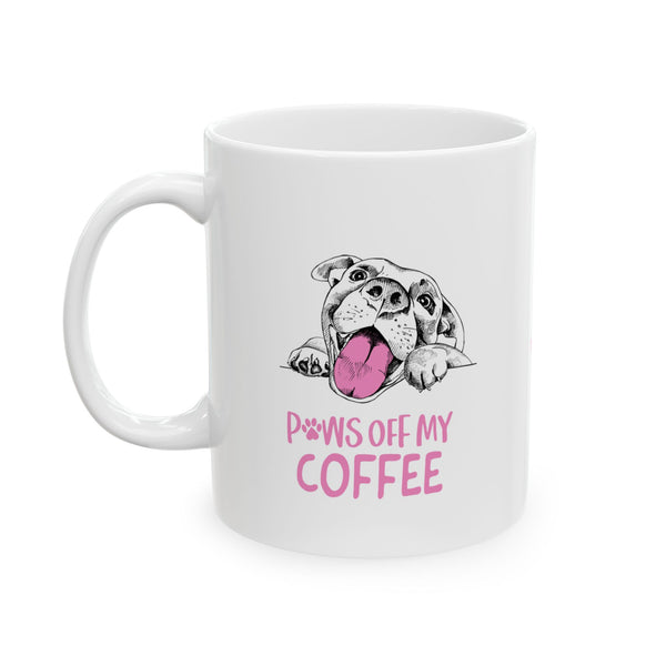 JOJO JAVA Paws Off My Coffee - Ceramic Mug