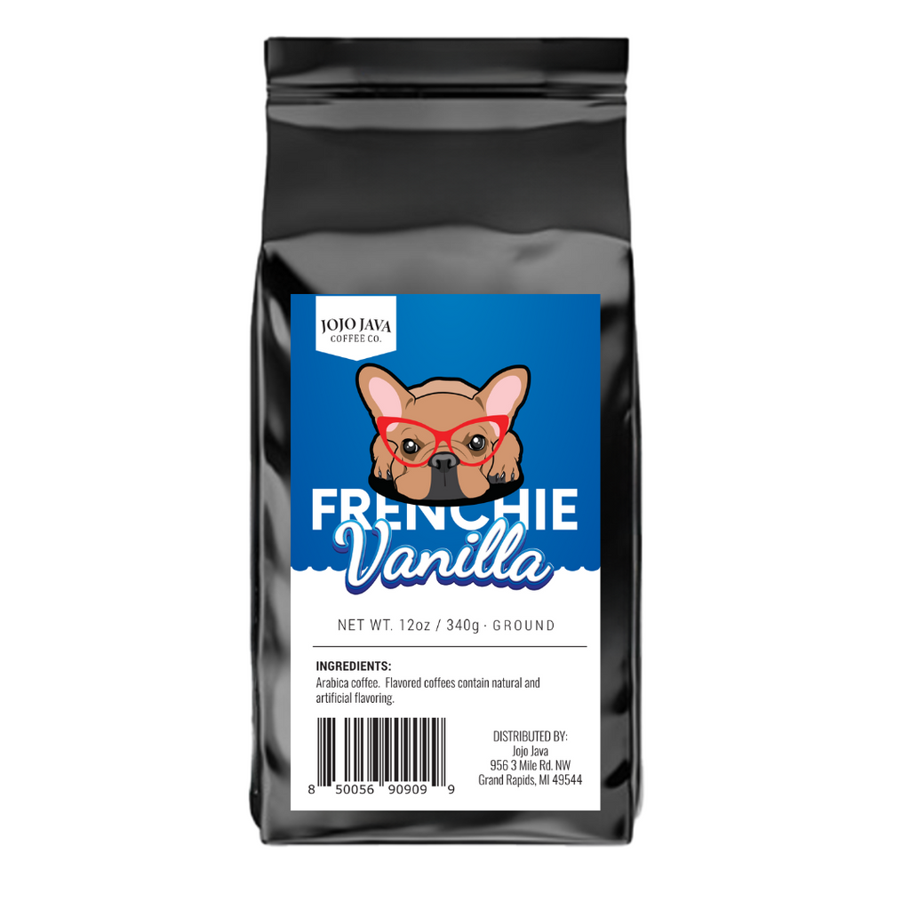 JOJO JAVA Frenchie Vanilla Arabica Roast Ground Coffee