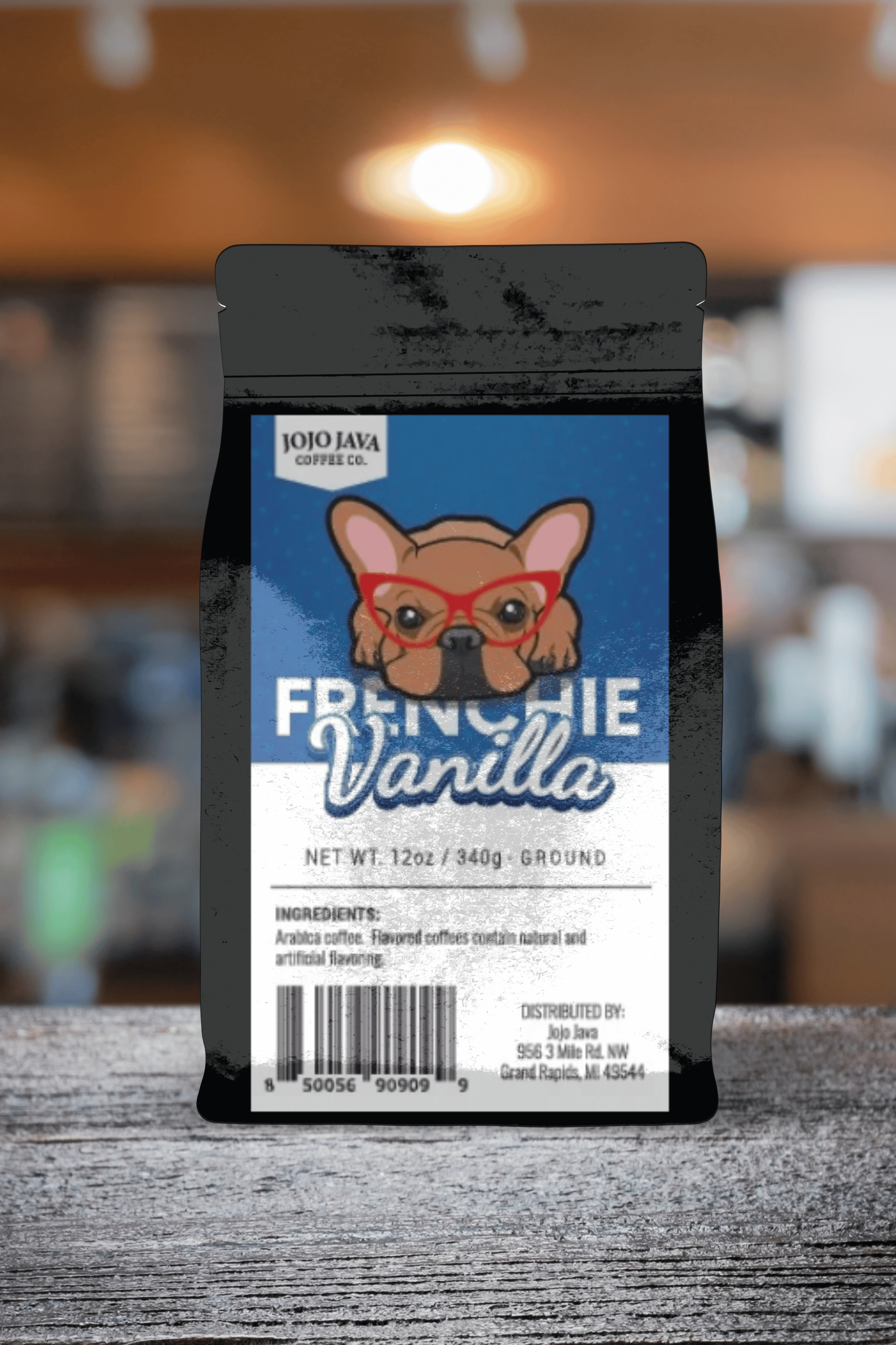 Frenchie Vanilla | Arabica Roast Ground Coffee JOJO JAVA