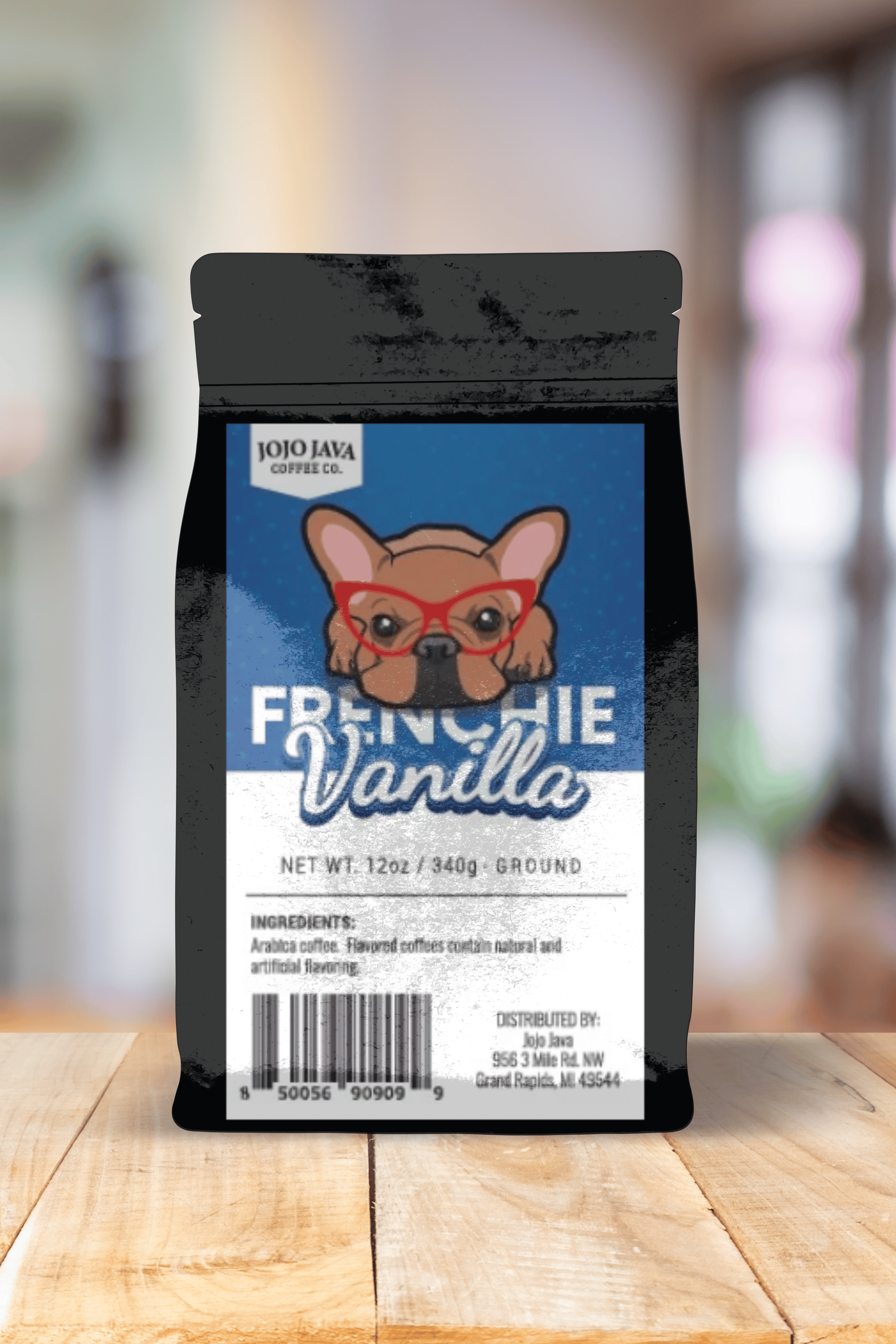 Frenchie Vanilla | Arabica Roast Ground Coffee JOJO JAVA