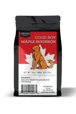 Good Boy Maple Bourbon - Arabica Roast Ground Coffee JOJO JAVA