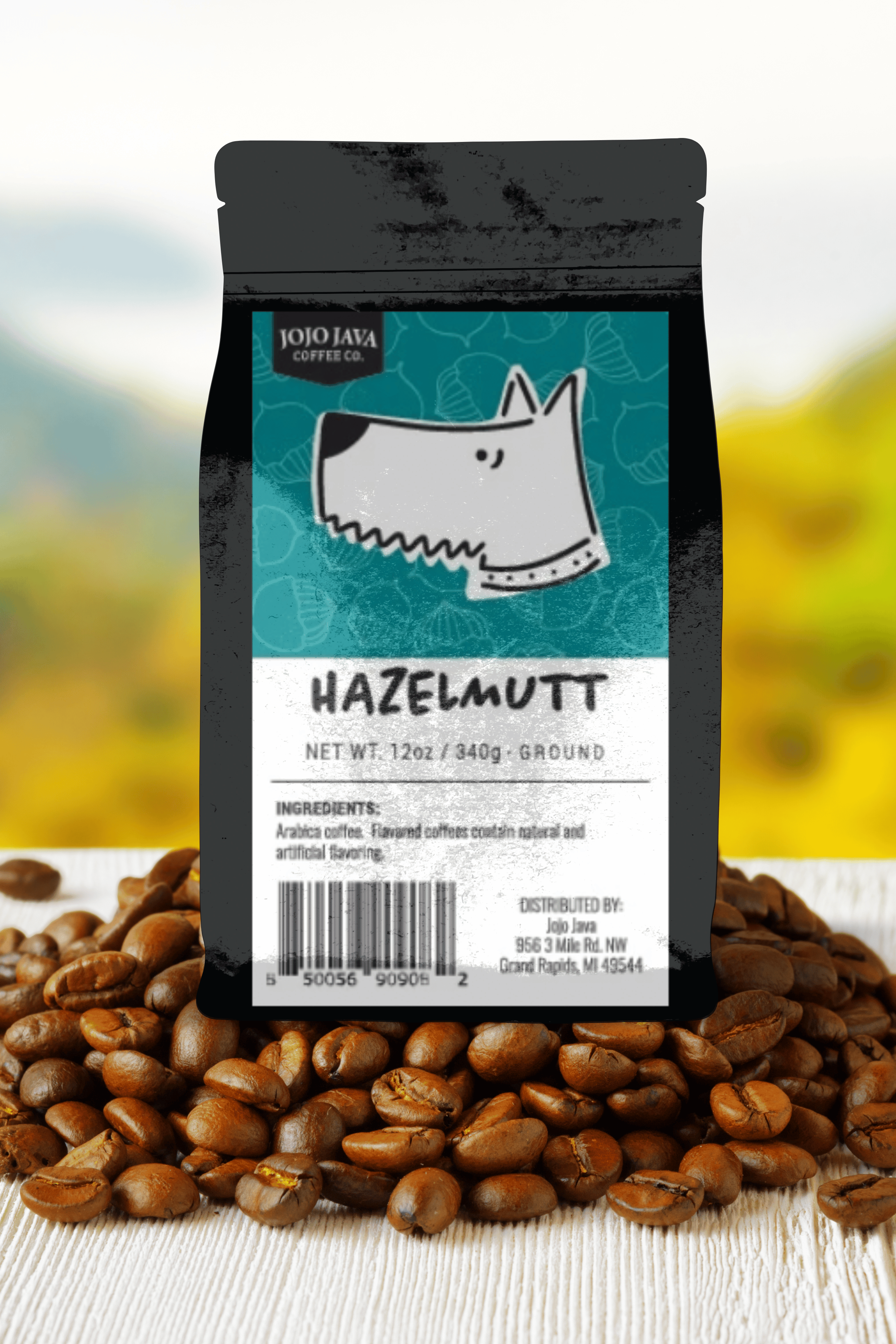 Hazelmutt | Arabica Roast Ground Coffee JOJO JAVA