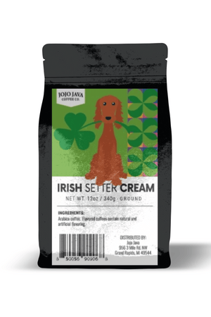 Irish Setter Cream - Arabica Roast Ground Coffee JOJO JAVA