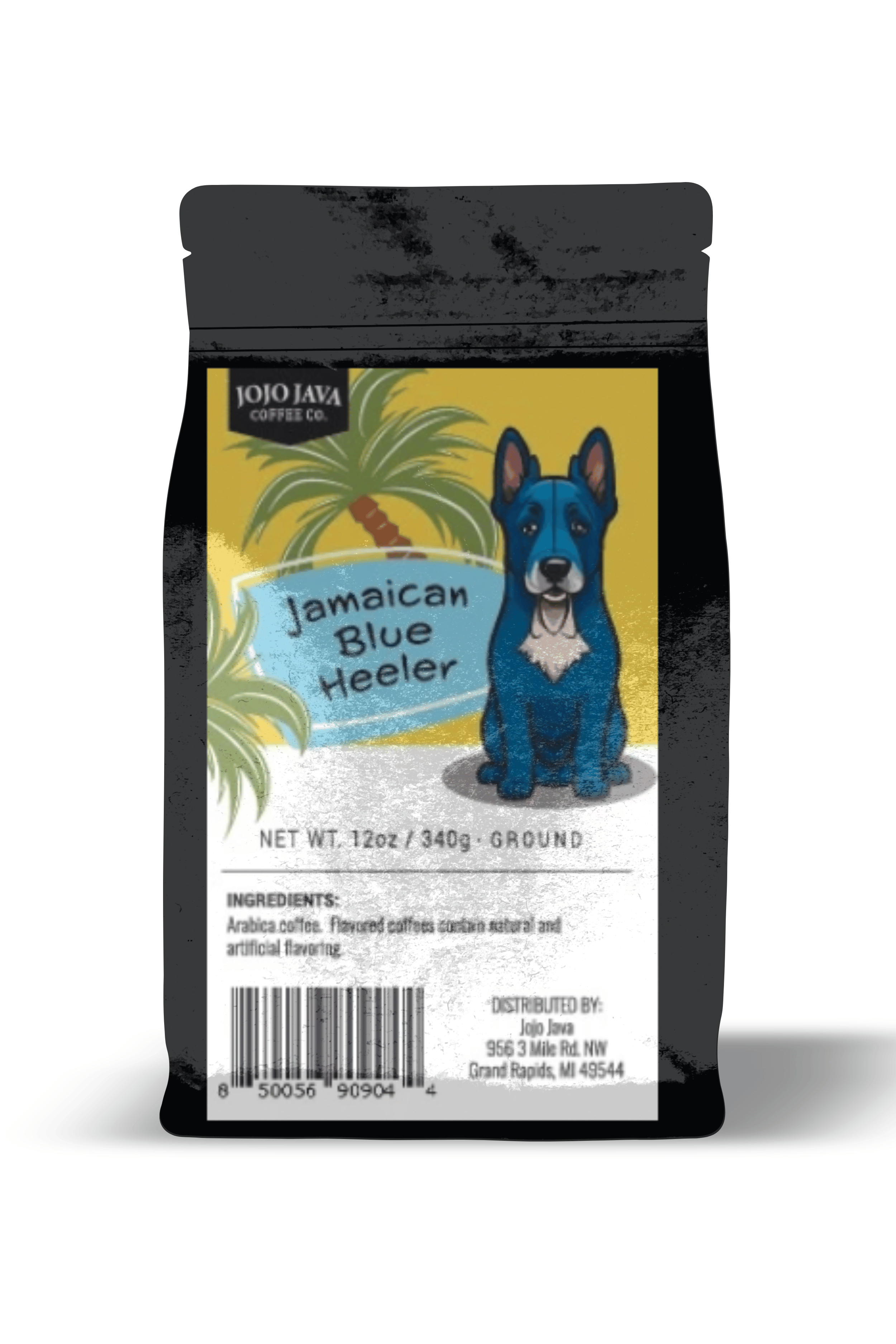 Jamaican Blue Heeler | Arabica Roast Ground Coffee JOJO JAVA