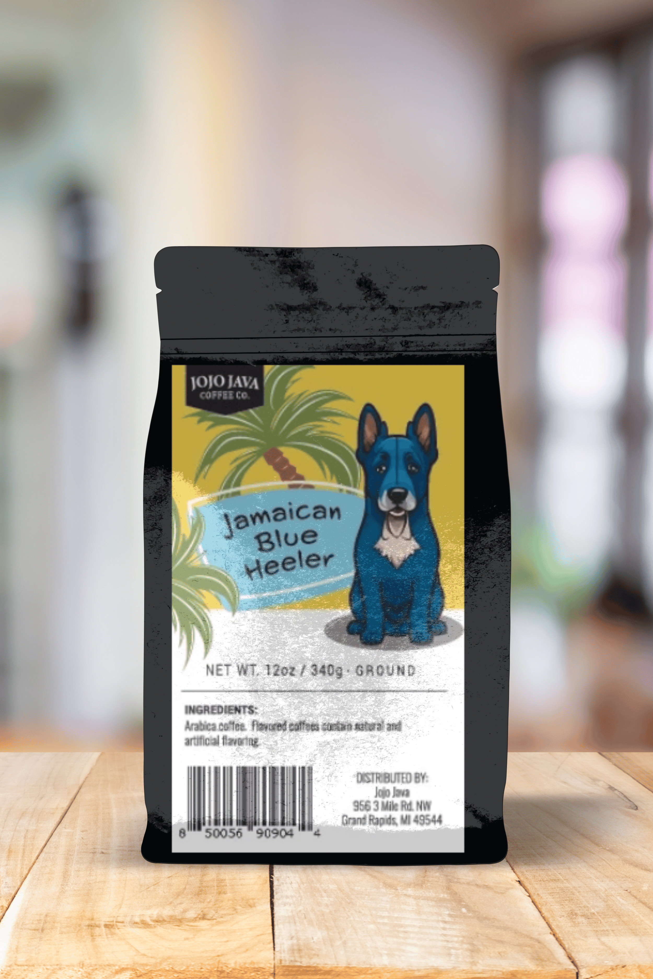 Jamaican Blue Heeler | Arabica Roast Ground Coffee JOJO JAVA