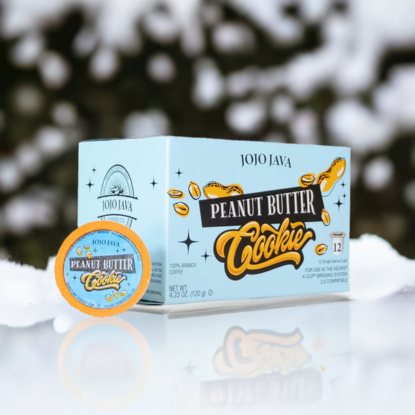 JOJO JAVA Peanut Butter Cookie Coffee Single Serve K Cups