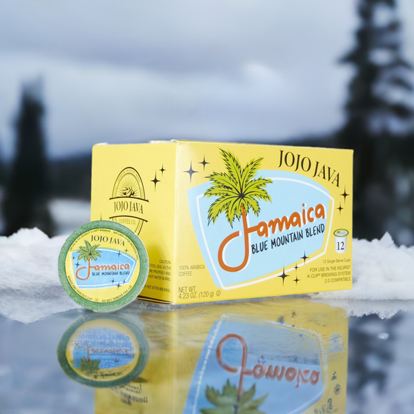JOJO JAVA Jamaican Blue Mountain Coffee Single Serve K Cups