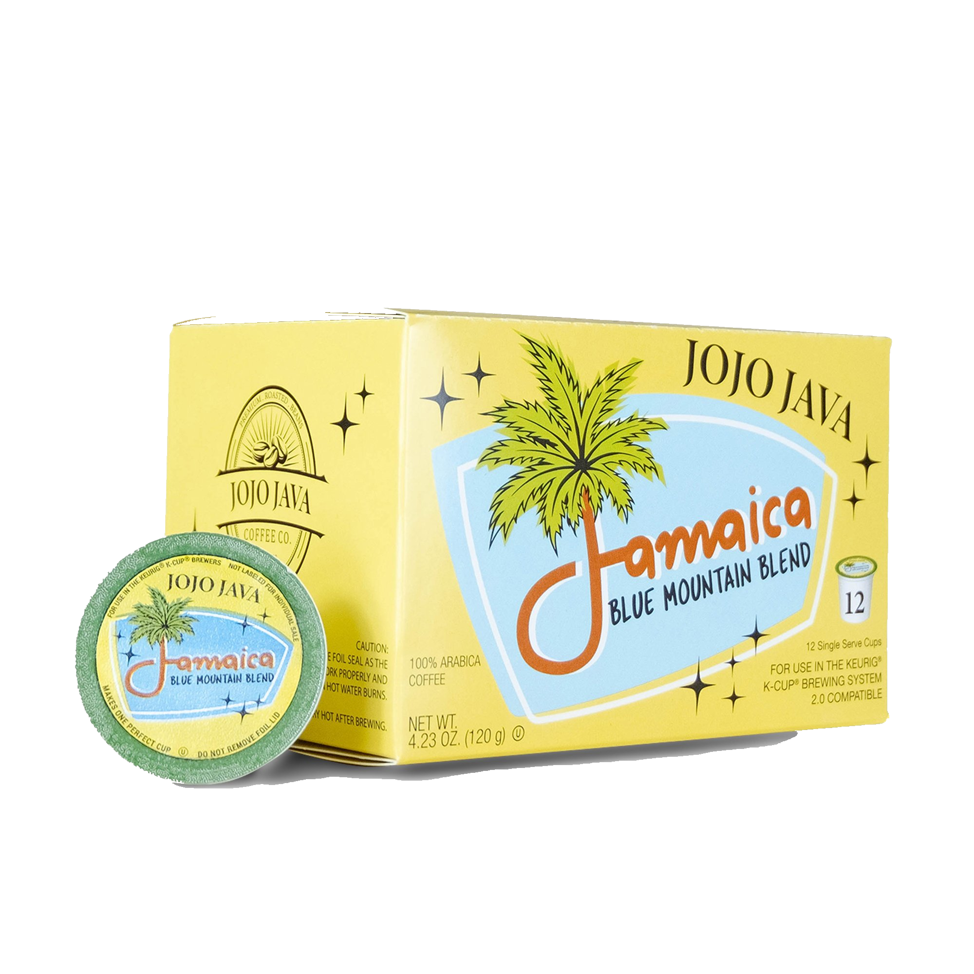 JOJO JAVA Jamaican Blue Mountain Coffee Pods JOJO JAVA