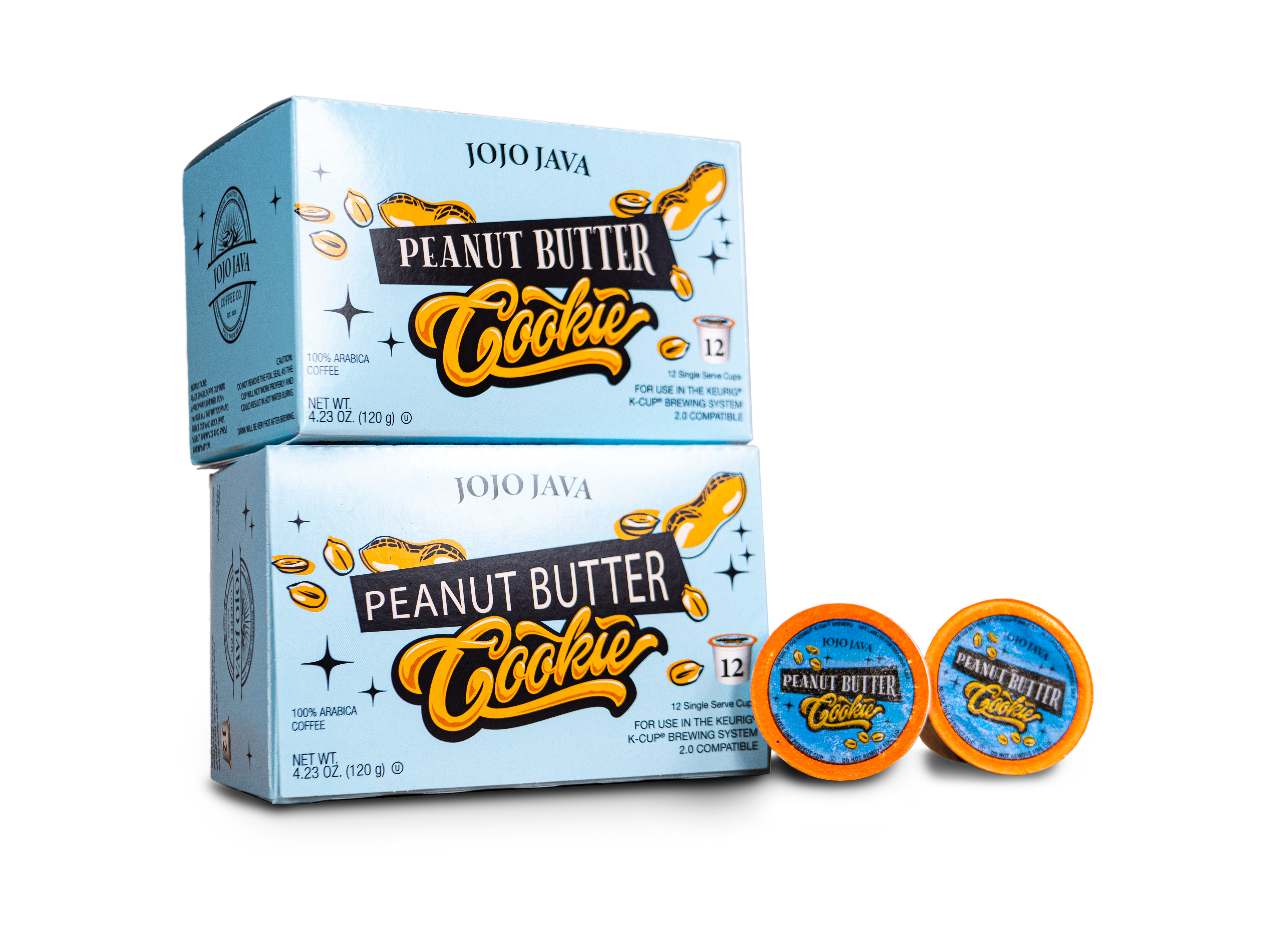 JOJO JAVA Peanut Butter Cookie Coffee Pods JOJO JAVA