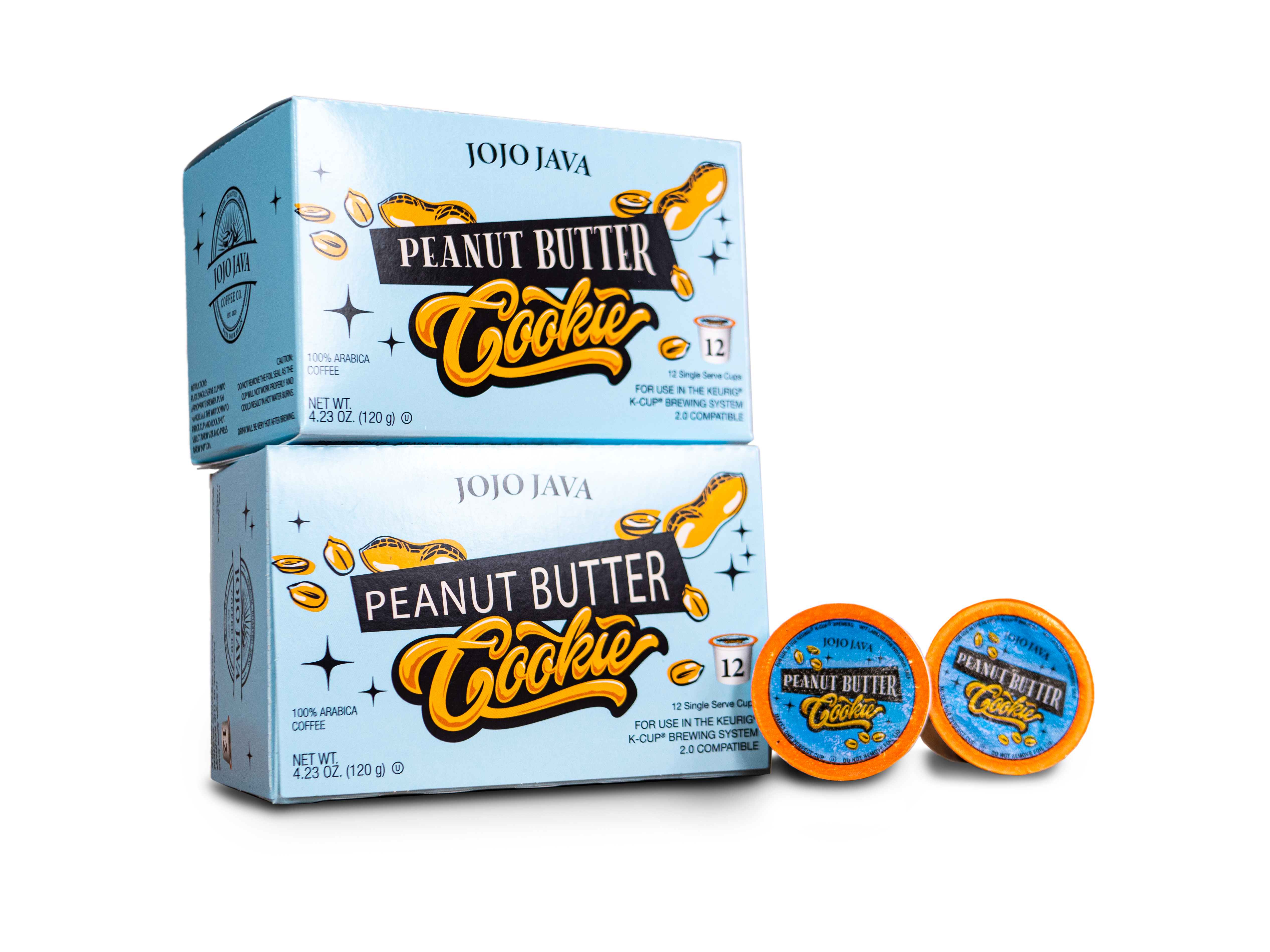 JOJO JAVA Peanut Butter Cookie Coffee Pods